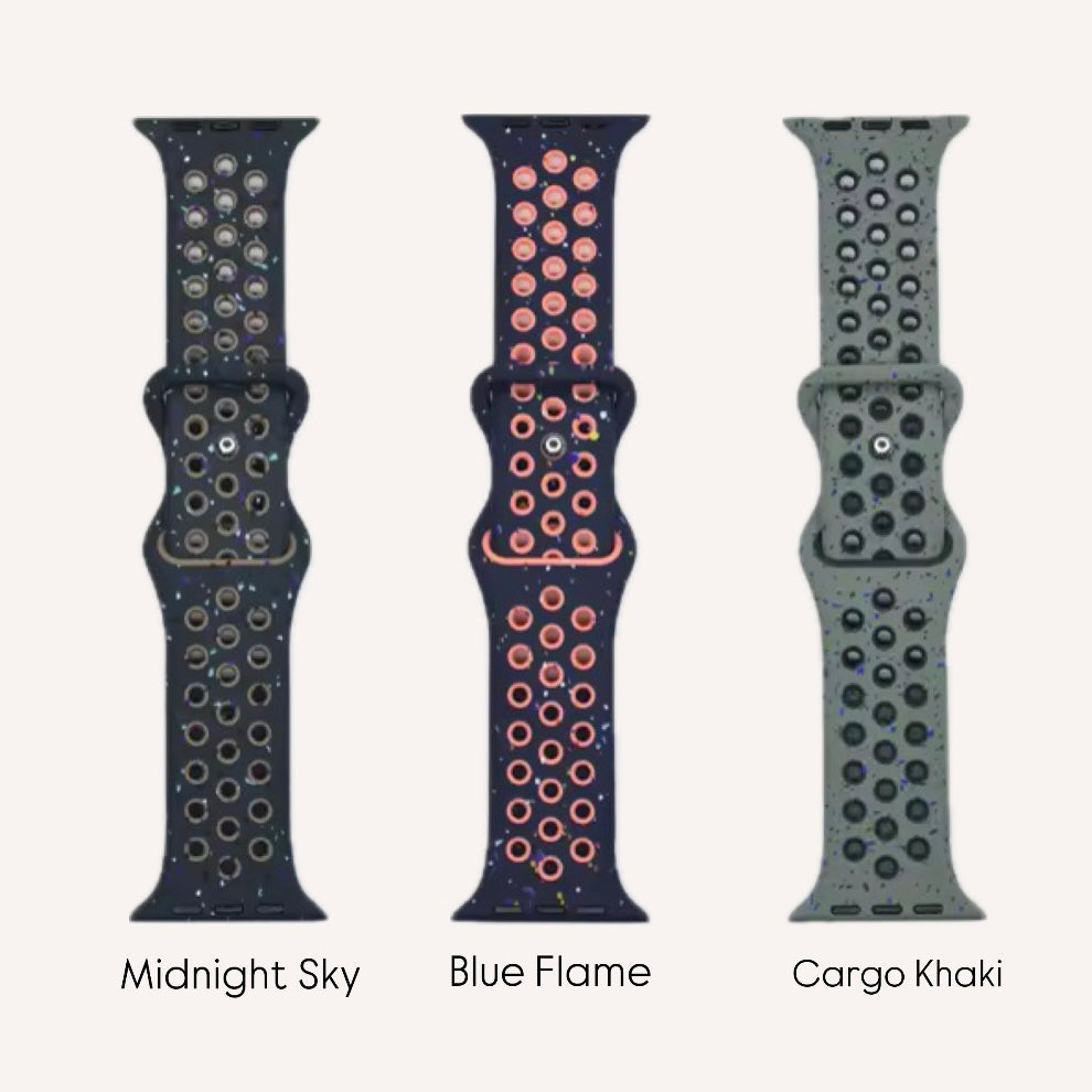 Silicone Sports Apple Watch Strap