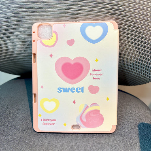 Unicorn - 3D Cartoon Printed iPad Case