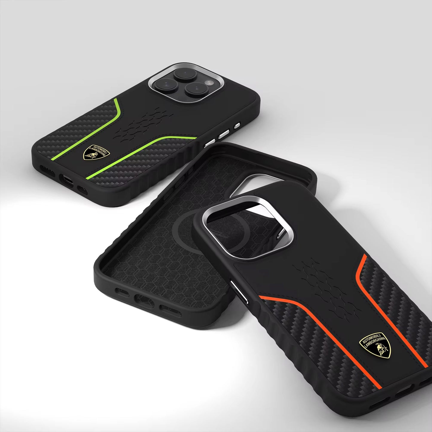 Premium Carbon Fibre Leather Finish iPhone Case