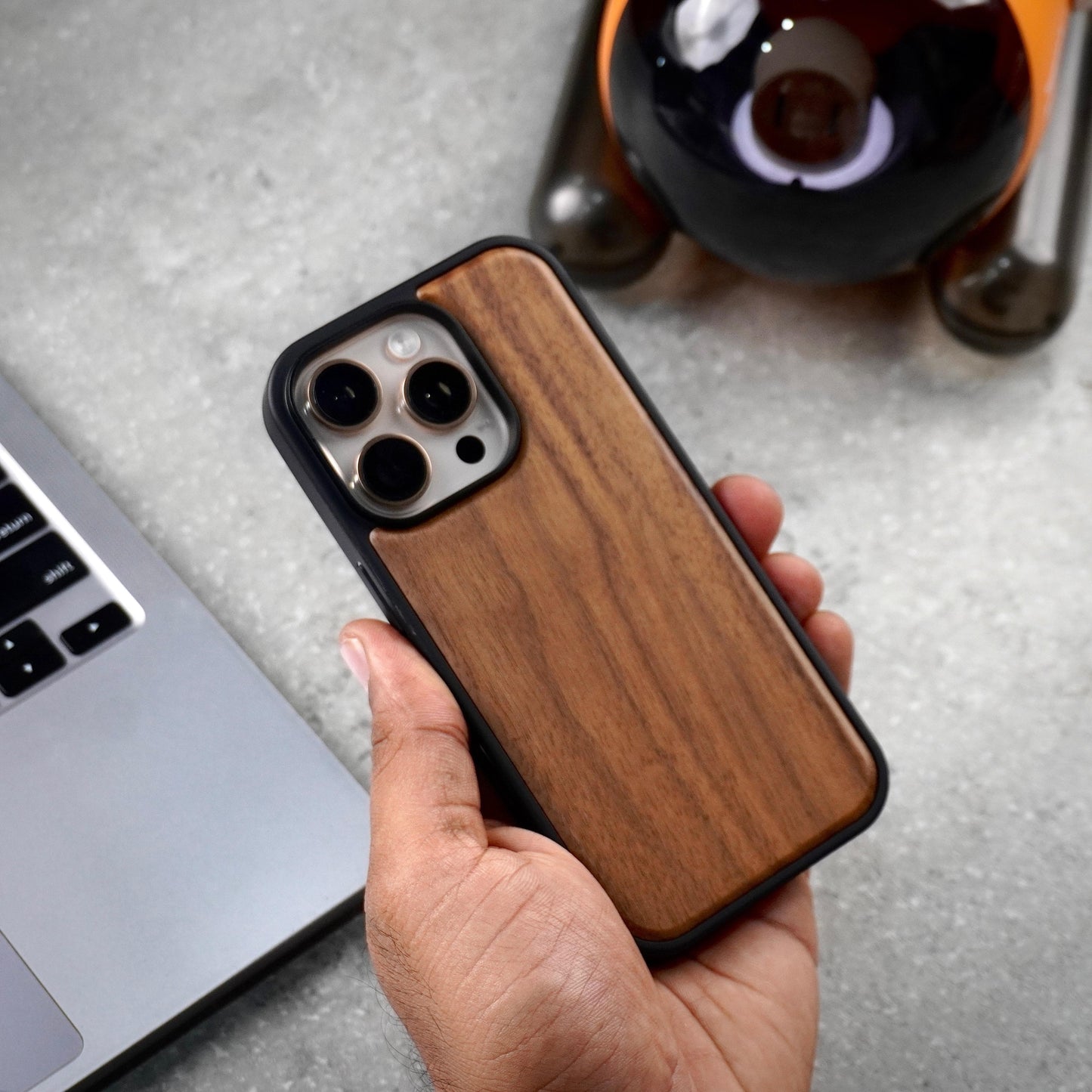 Natural Wood iPhone Case