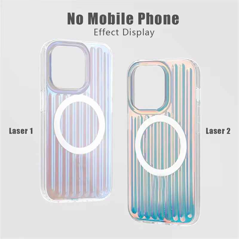 Chromatic Stripes Hard Case for iPhone