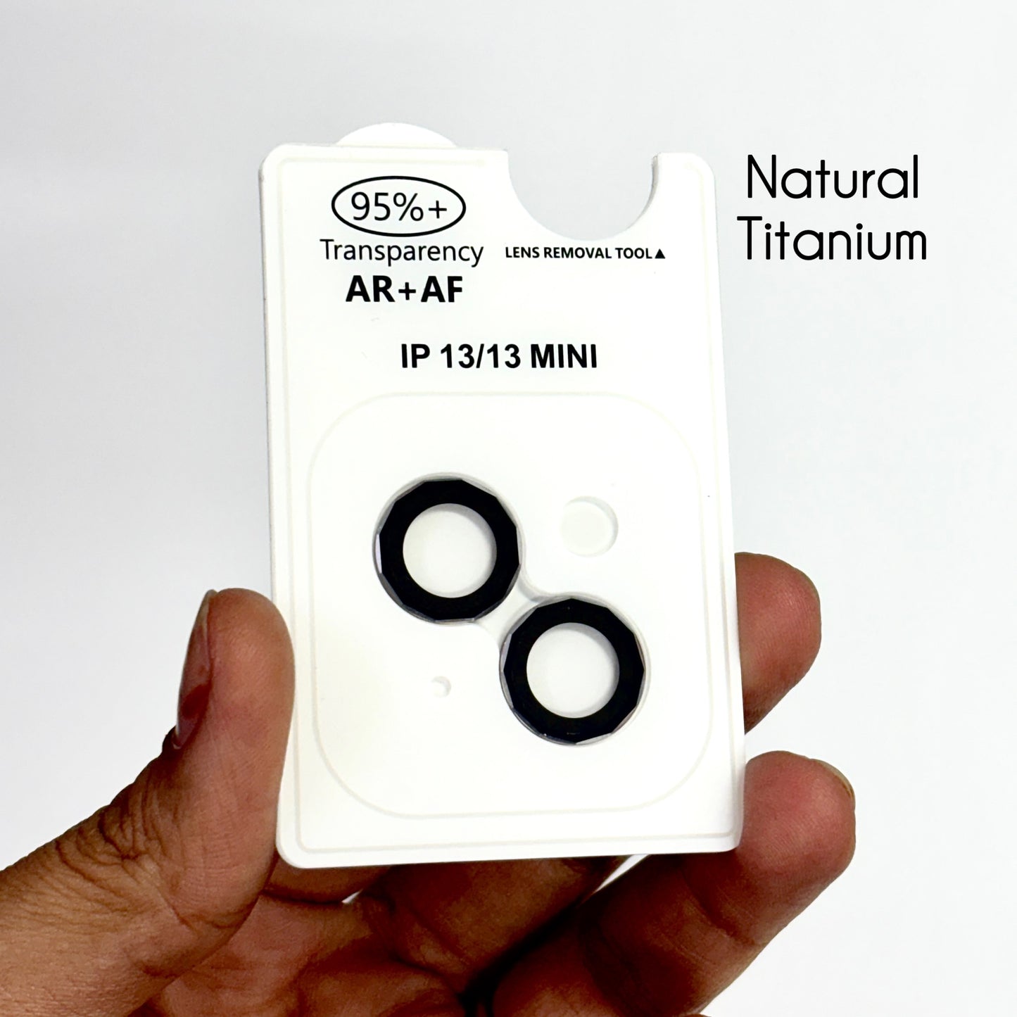 Sleek Octagonal Camera Rings for iPhone
