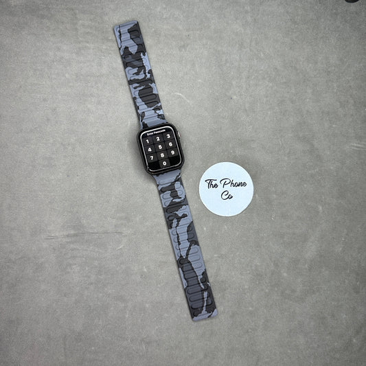 Camouflage Printed Magnetic Apple Watch Strap
