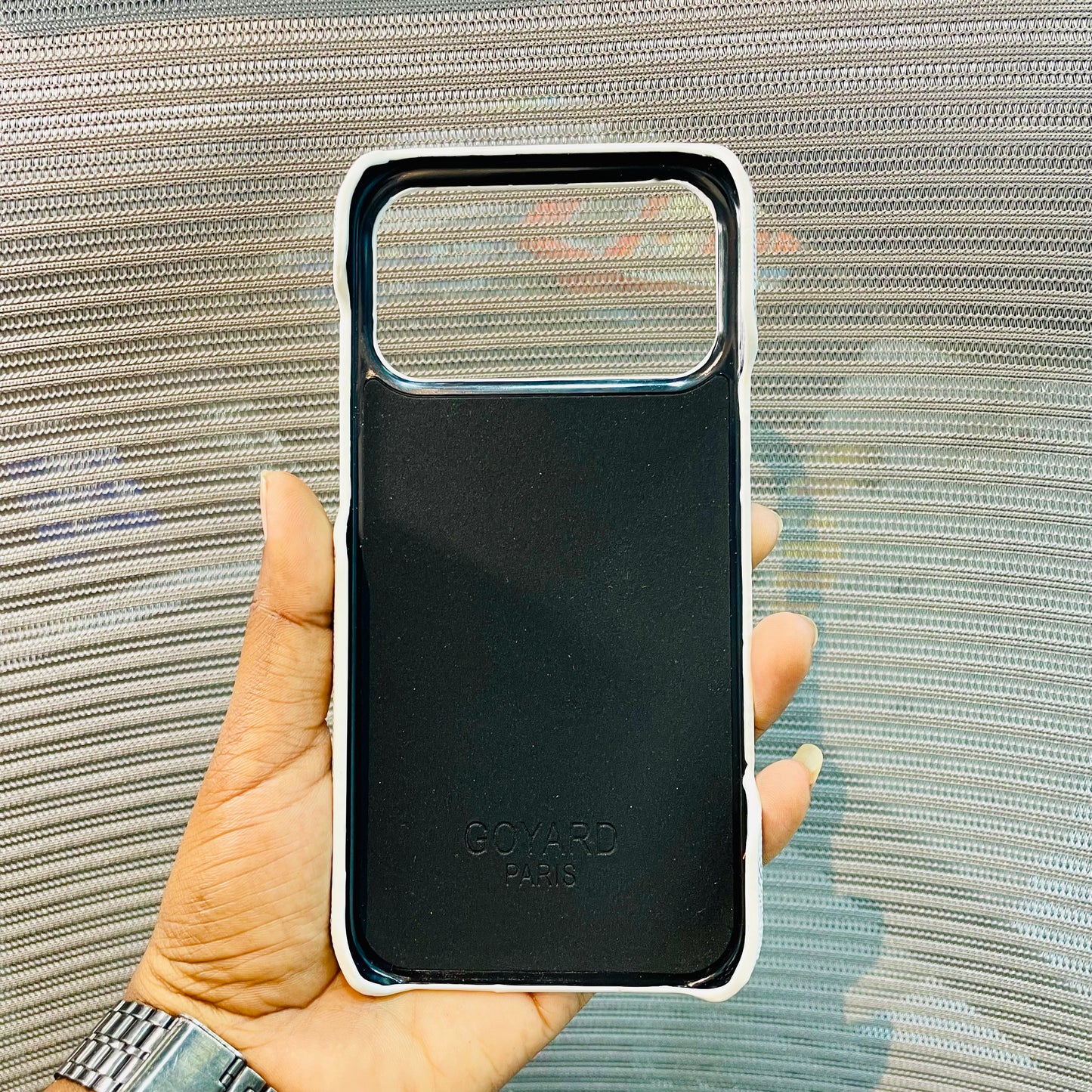 Luxe Printed Inner Fur iPhone 17 Pro Case
