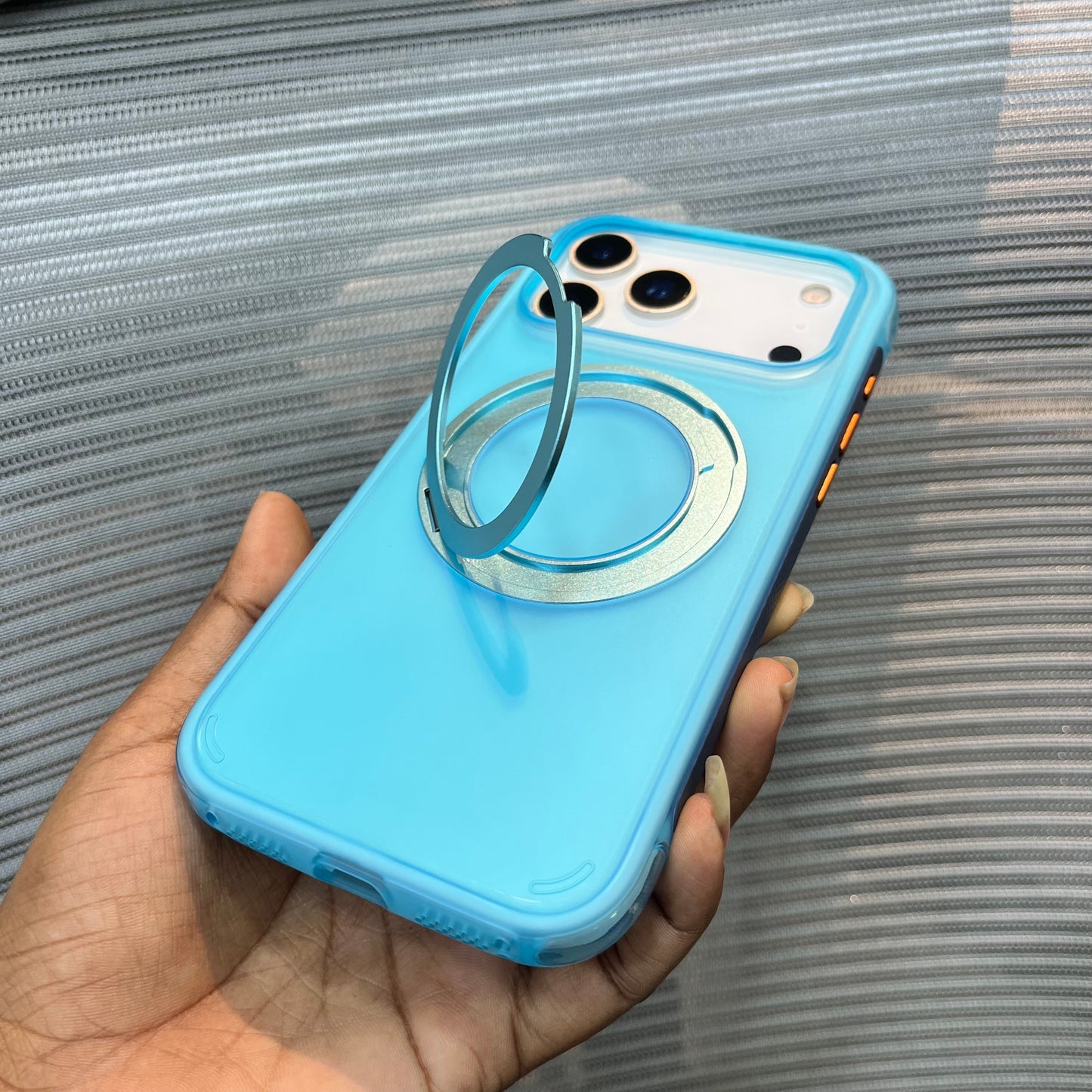 Tinted Matte Armor Stand iPhone 17 Series Case