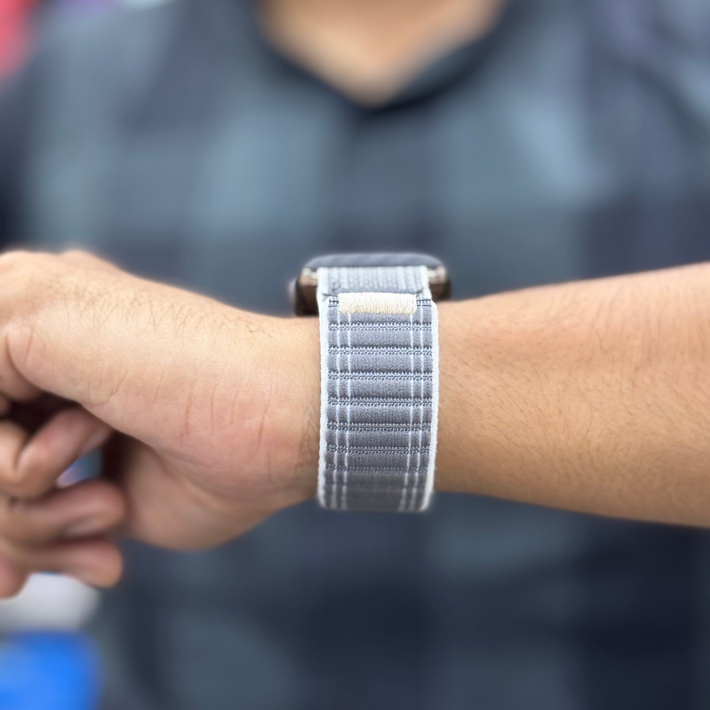 Nylon Sports Loop Textured Apple Watch Strap