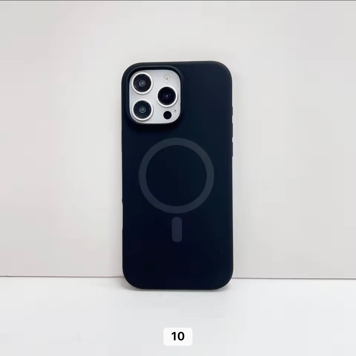 Silicone MagSafe Hard Case for iPhone