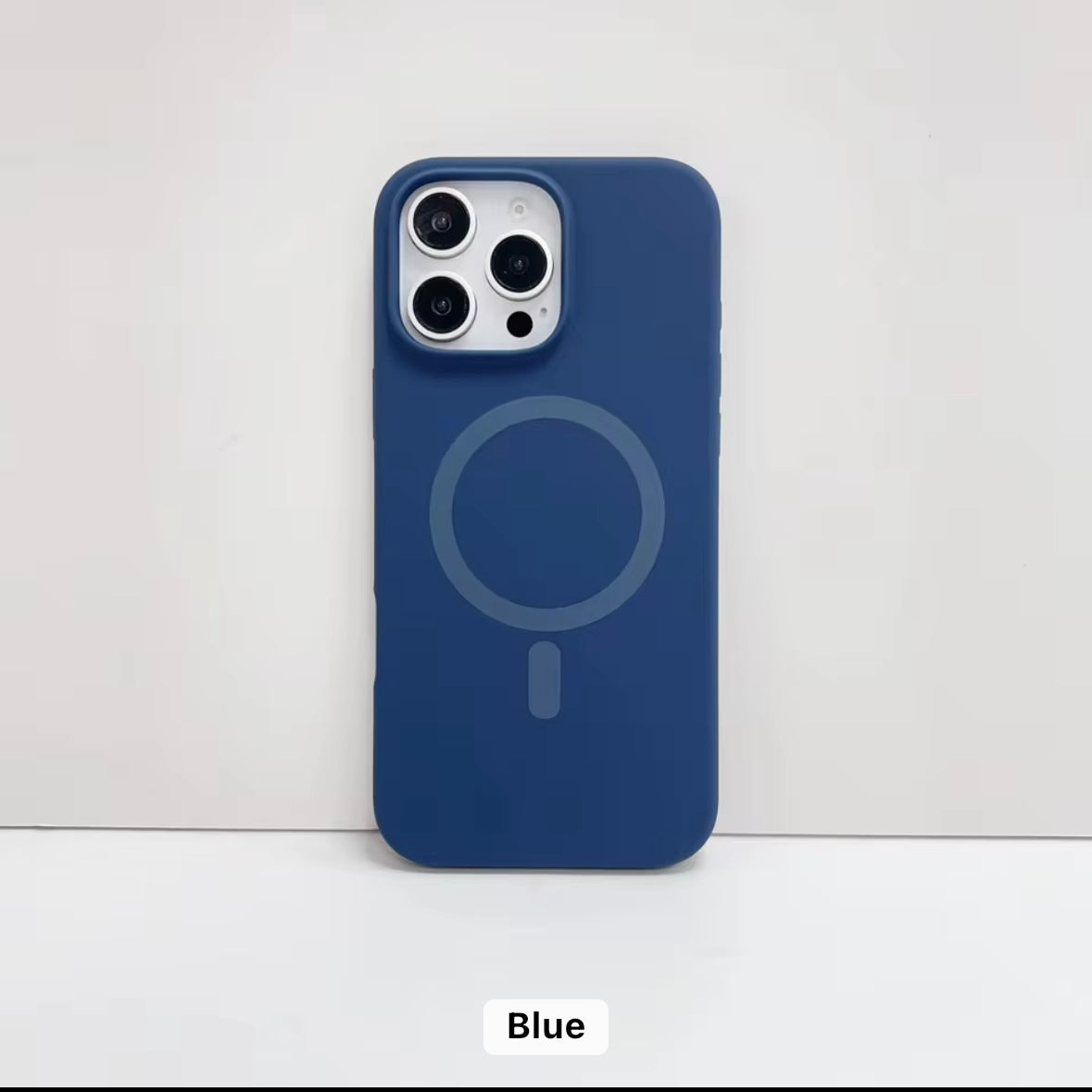 Silicone MagSafe Hard Case for iPhone