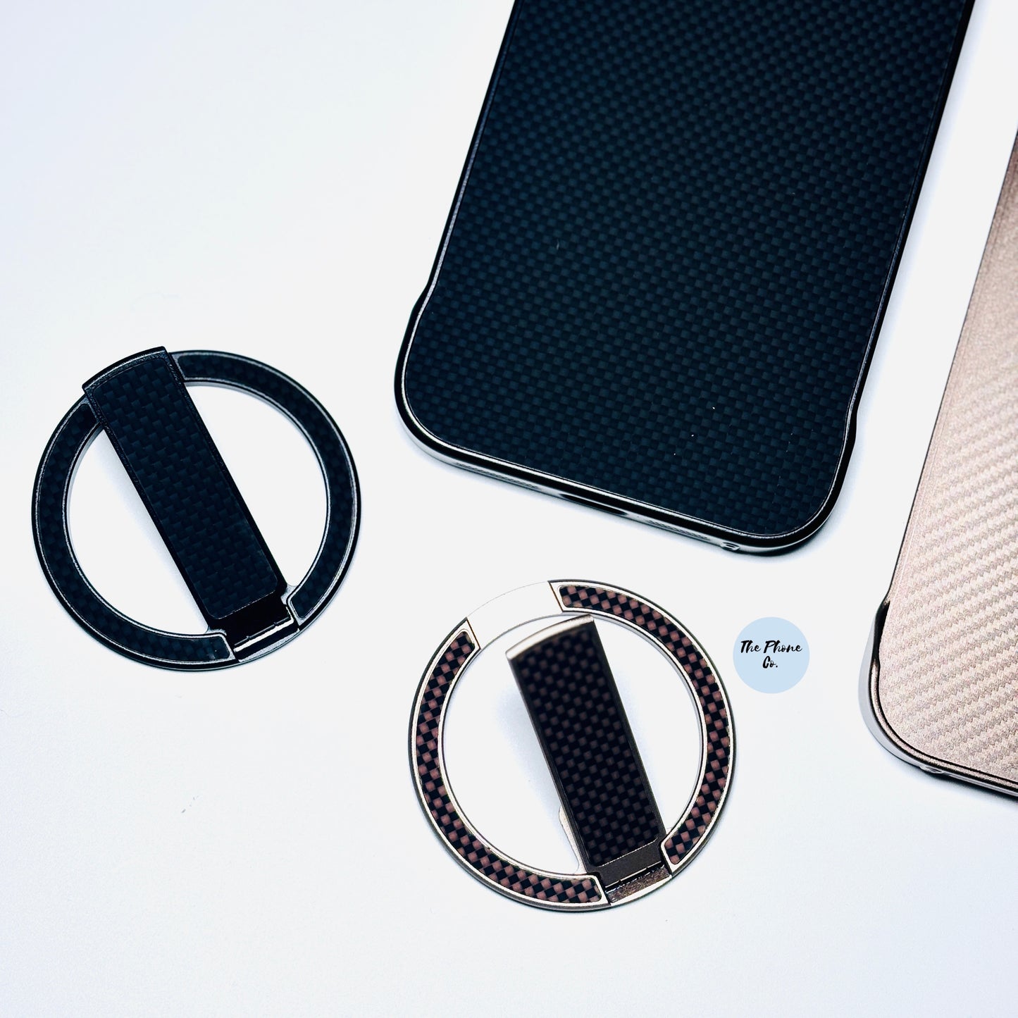 Carbon Fiber iPhone Case with Stand