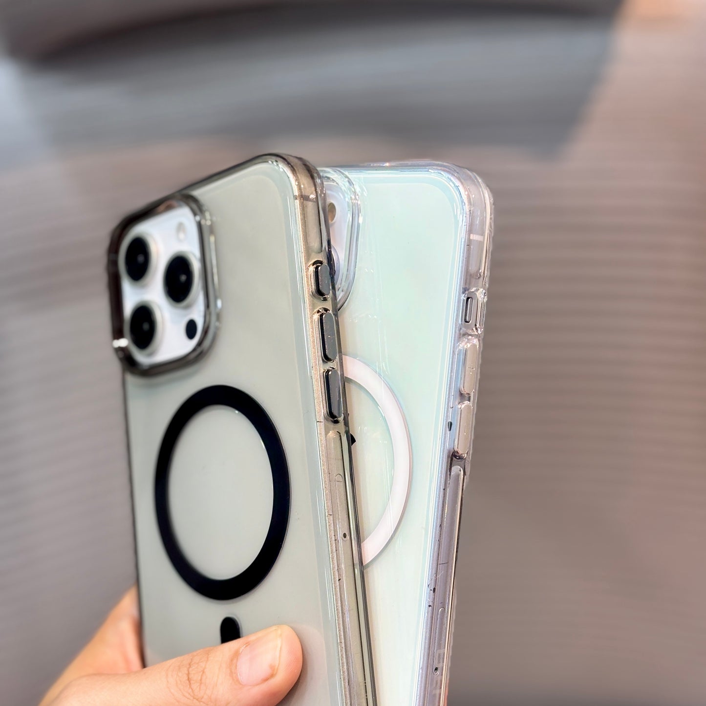 ClearGuard Metal MagSafe iPhone 15 Pro Max Case