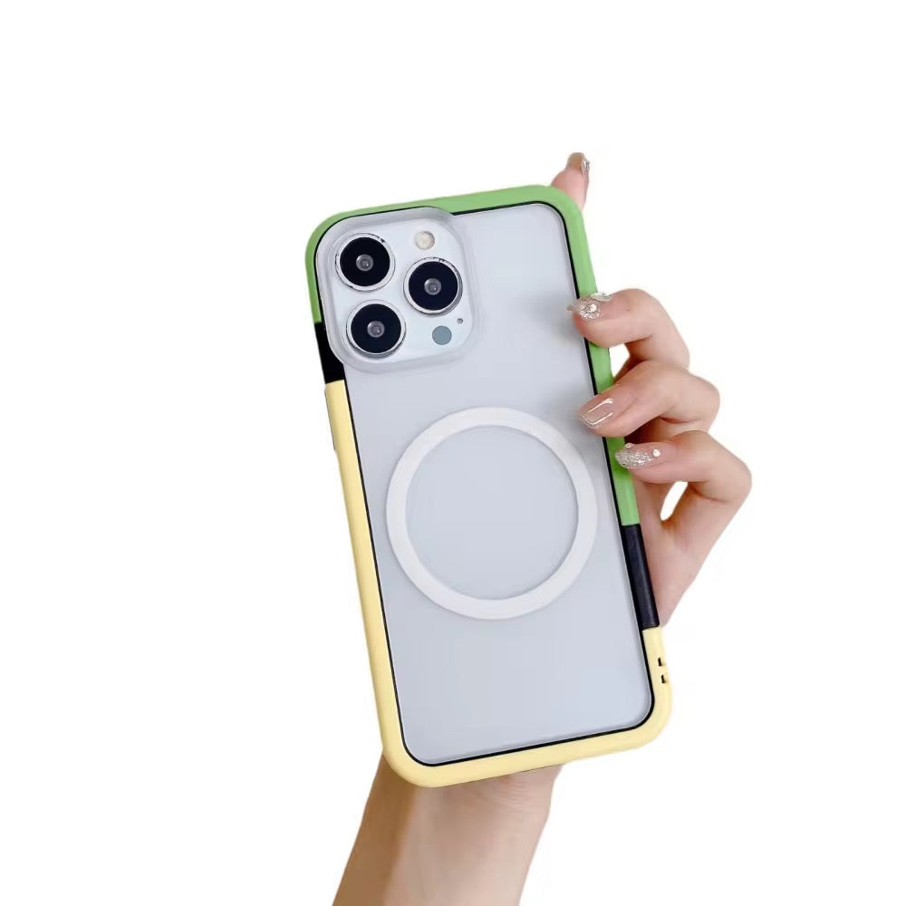Dual Shade Bumper Case with Back Panel iPhone Case