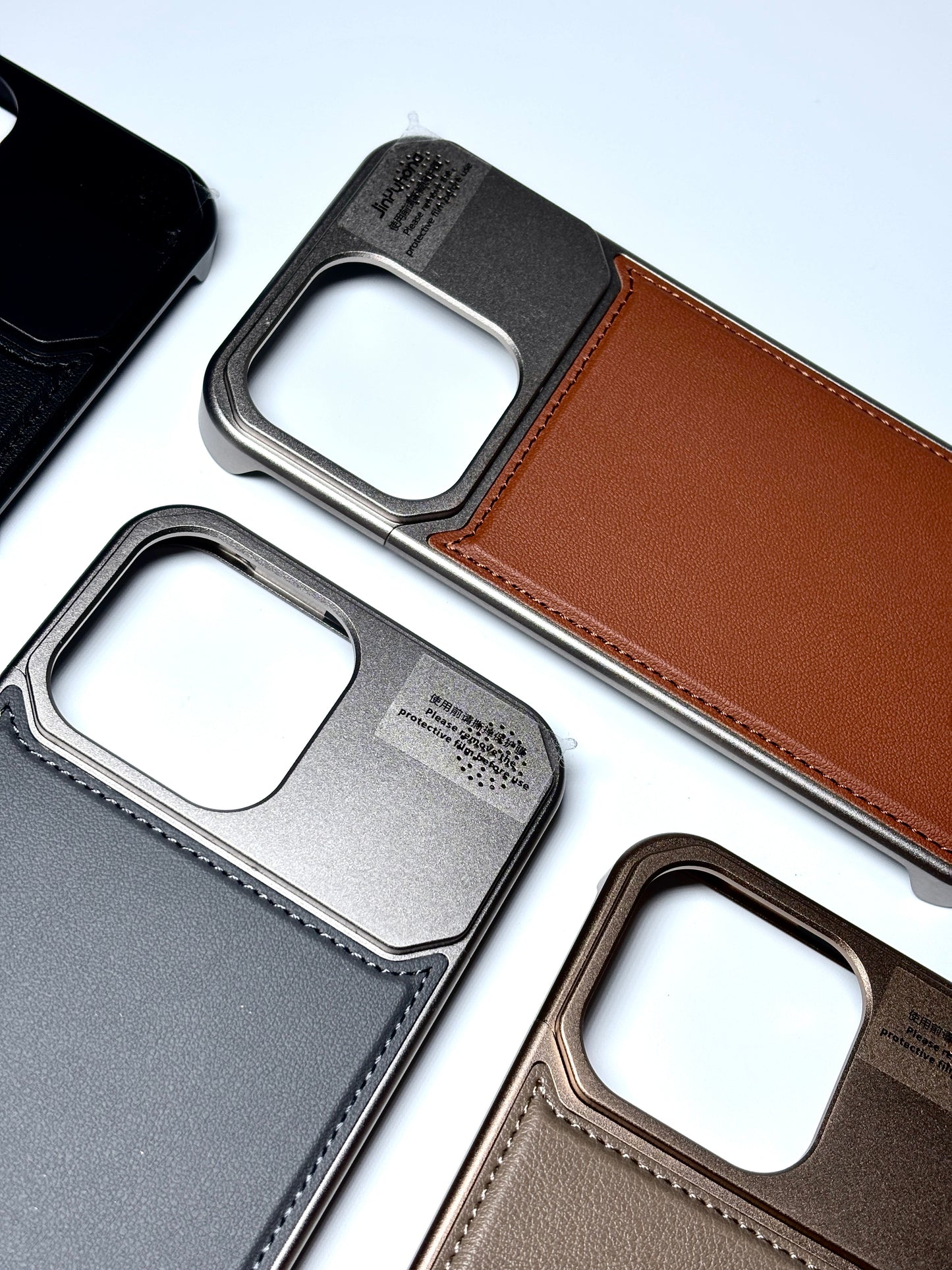 Aroma Perfume Leather & Metal iPhone Case