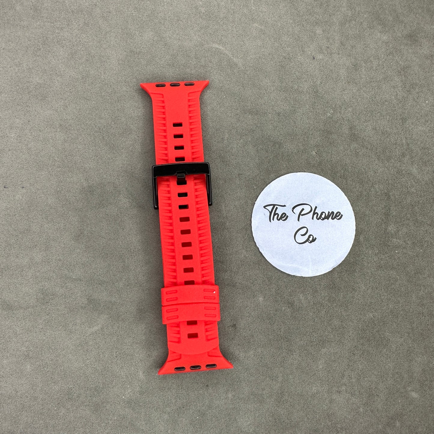 Silicone Apple Watch Strap
