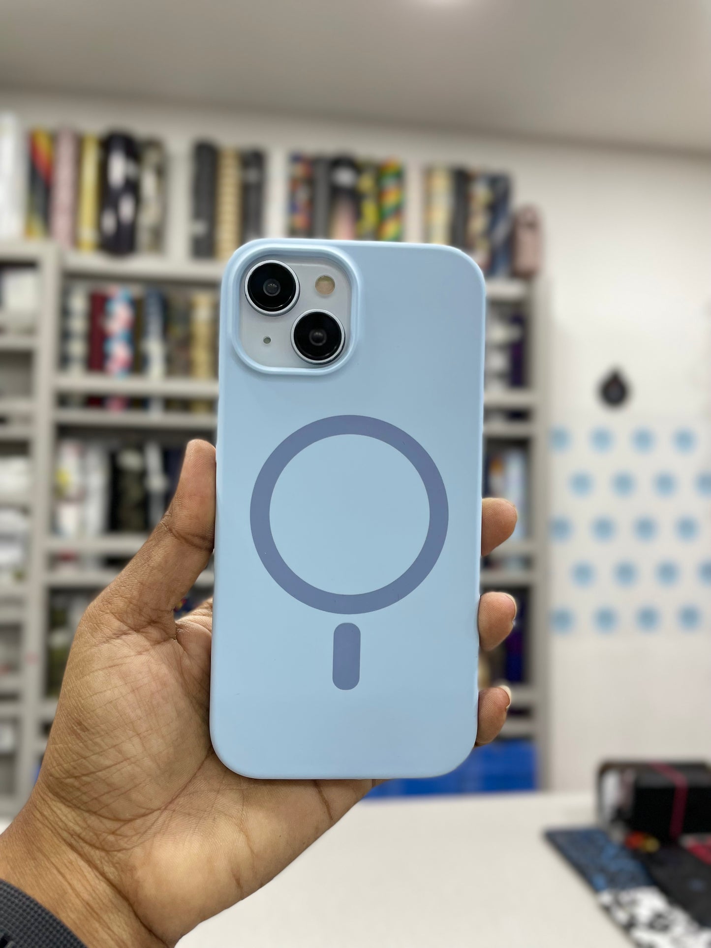 Silicone MagSafe Hard Case for iPhone