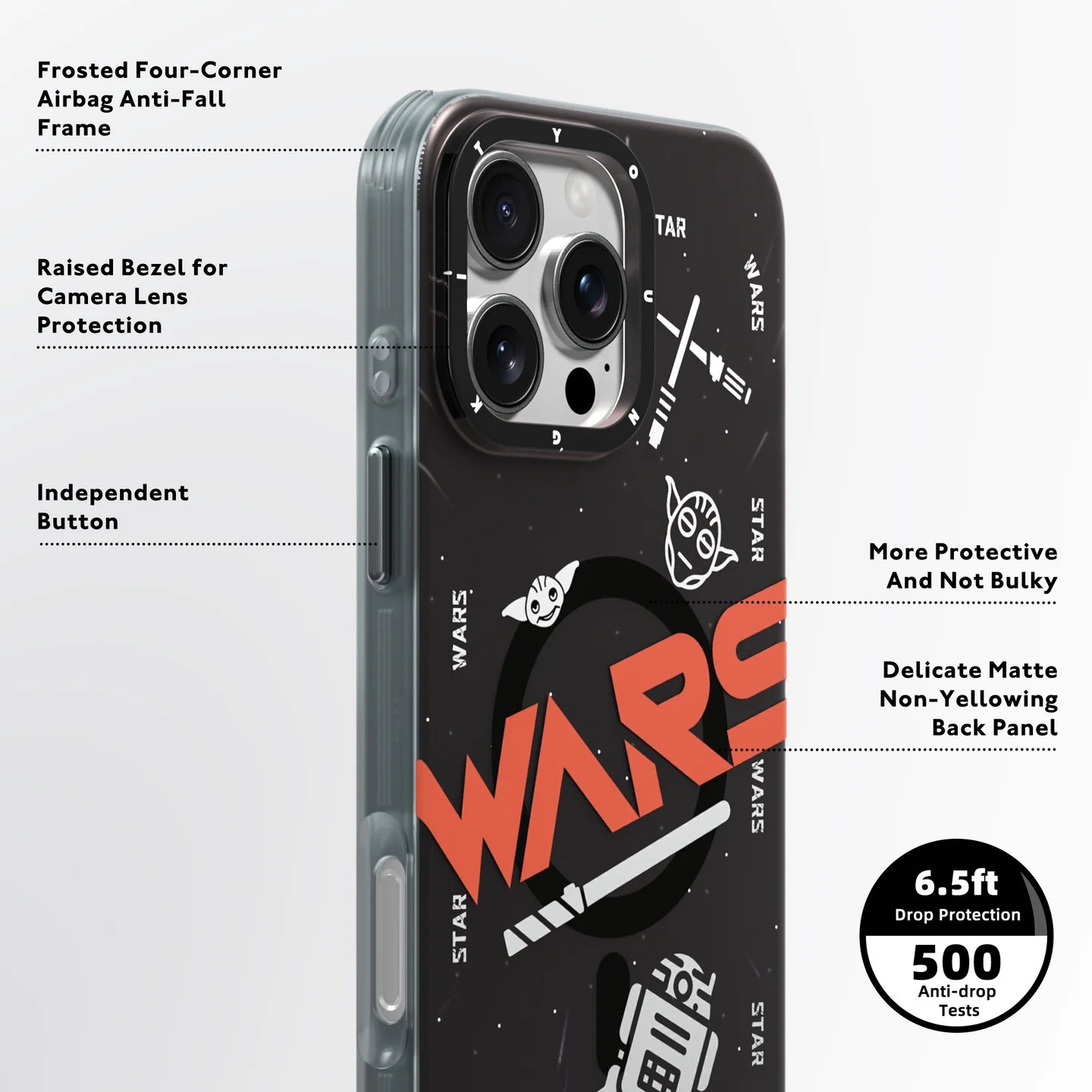 Premium MagSafe Hard Printed iPhone Case