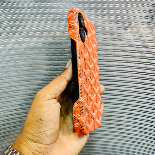 Luxe Printed Inner Fur iPhone 17 Case