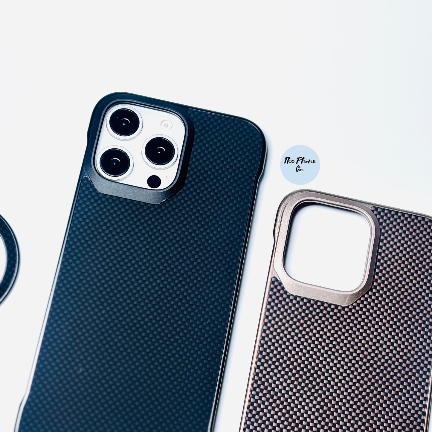 Carbon Fiber iPhone Case with Stand