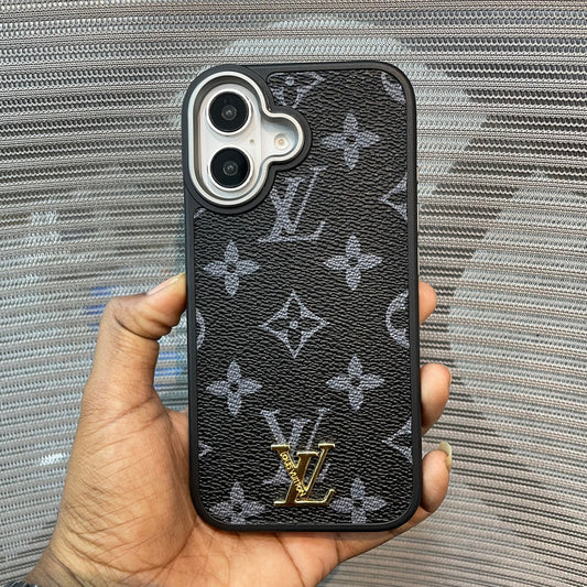 LogoLuxe Leather iPhone 17 Series Case