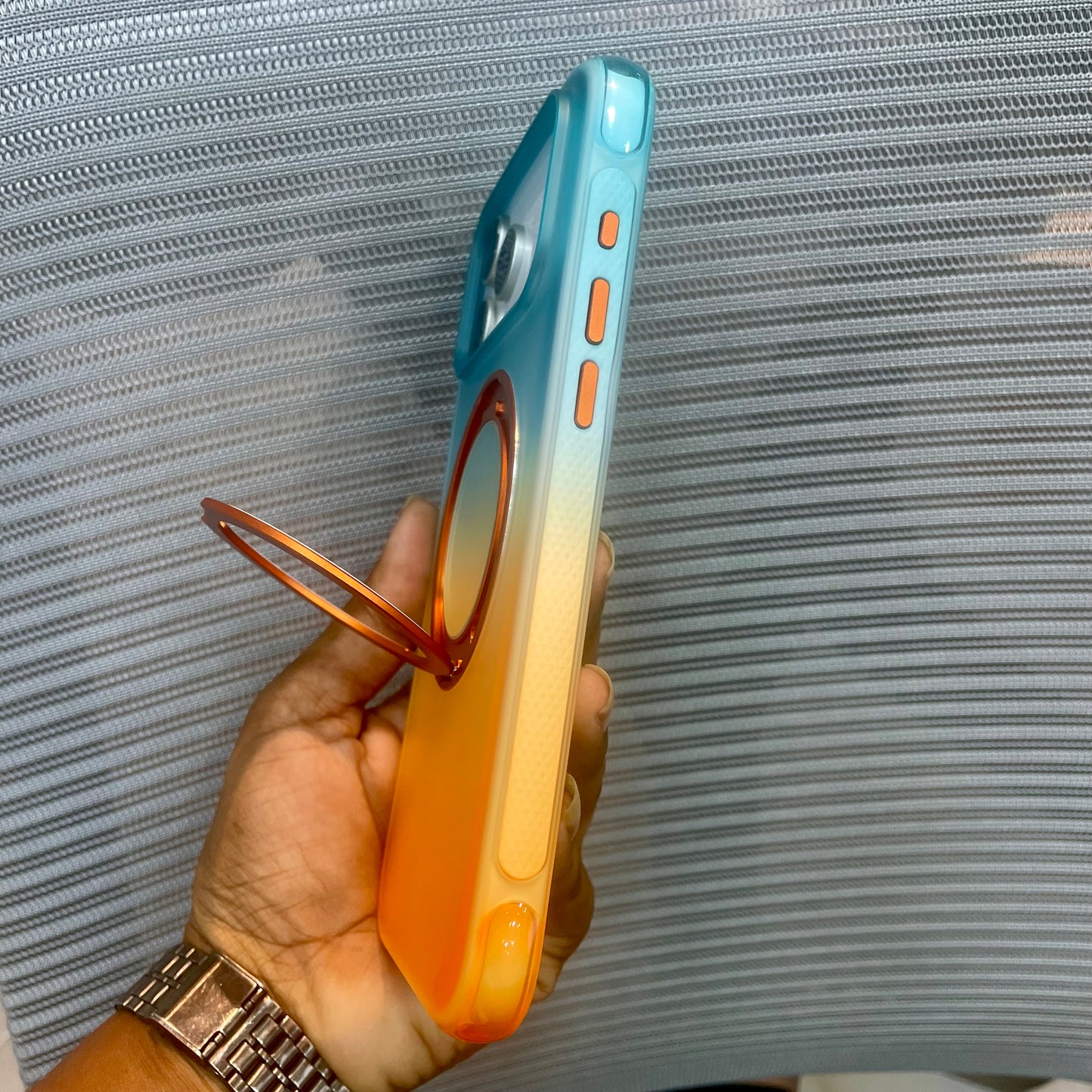 Gradient Matte Stand MagSafe iPhone 17 Pro Max Case