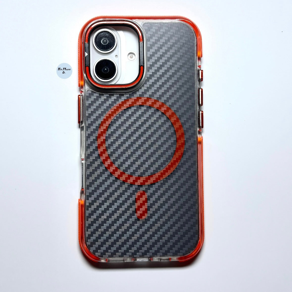 Carbon Fibre MagSafe iPhone Case with Camera Stand
