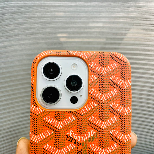 Luxe Printed Inner Fur iPhone 16 Pro Max Case