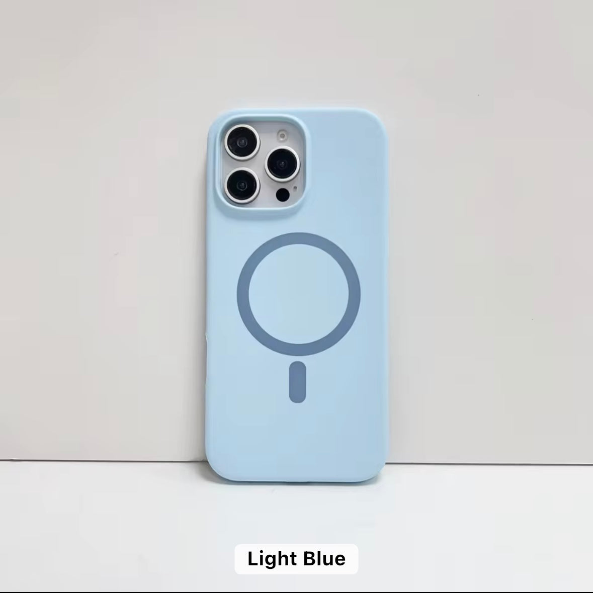 Silicone MagSafe Hard Case for iPhone
