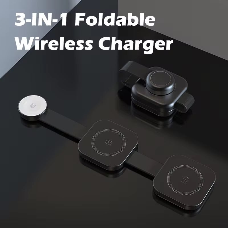 TrioCharge Foldable Wireless Charger