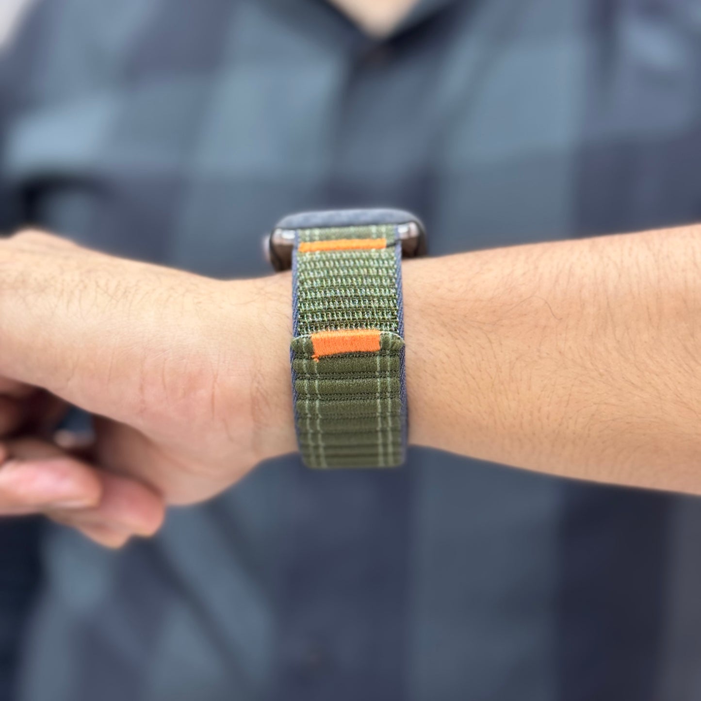 Nylon Sports Loop Textured Apple Watch Strap