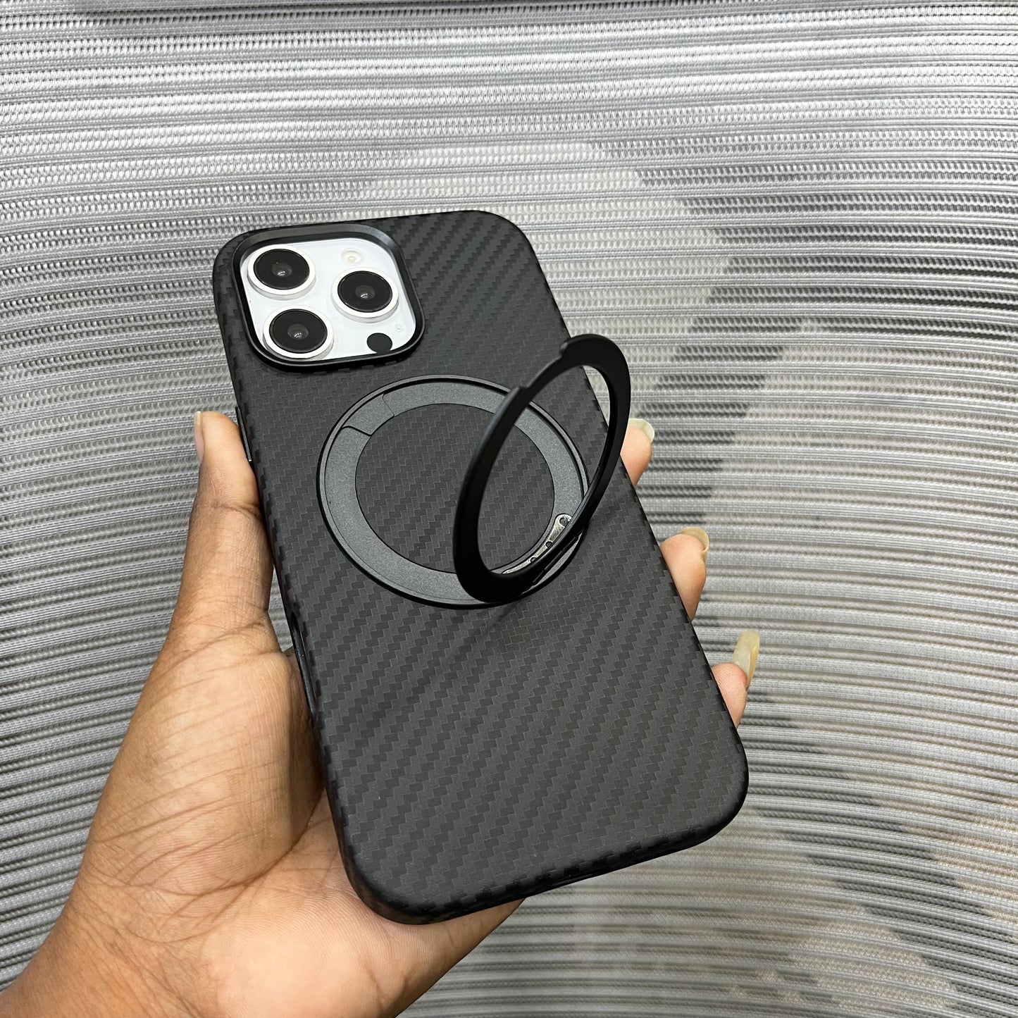 Carbon FlexMag Stand iPhone 16 Pro Max Case