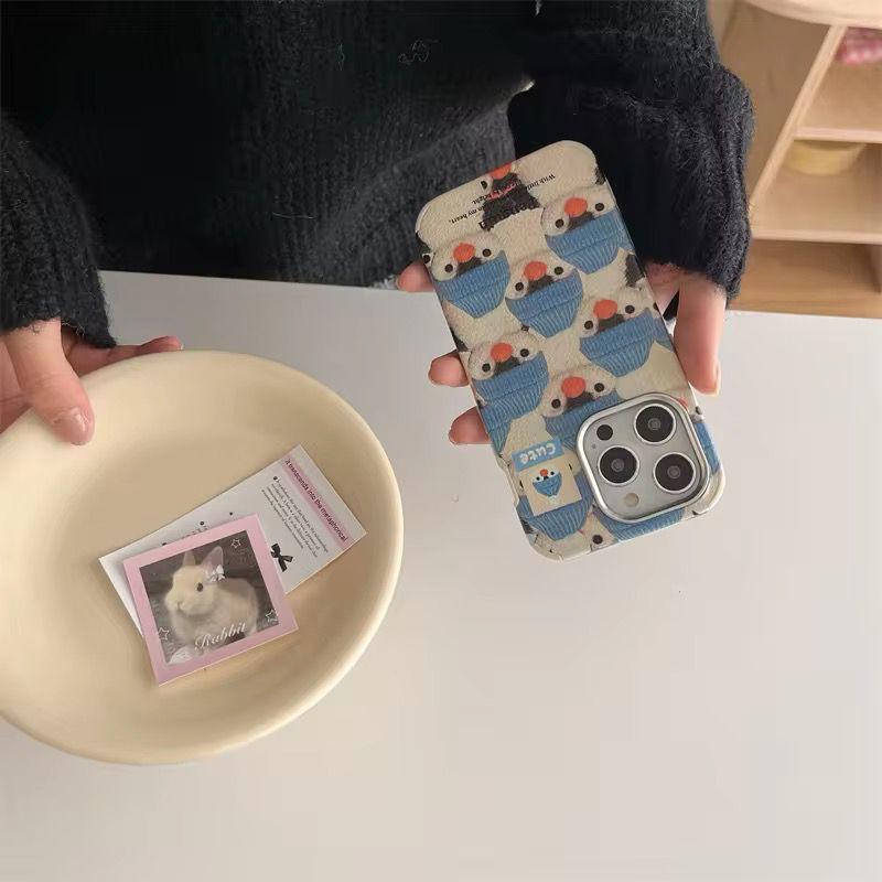 Printed Penguin Hard iPhone Case