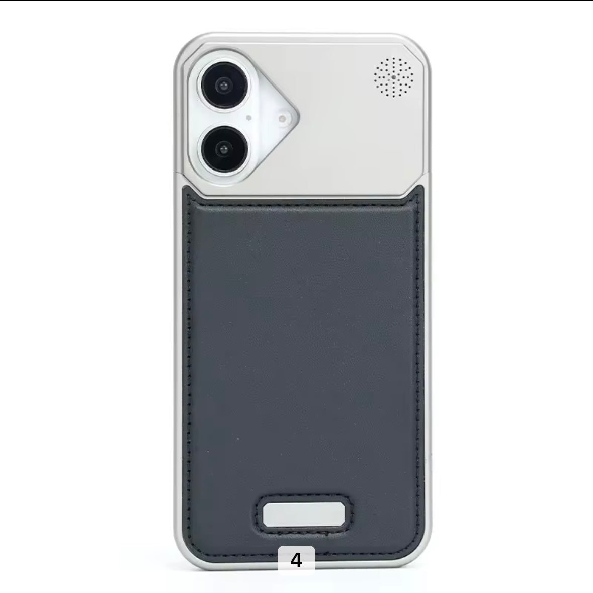 Aroma Perfume Leather & Metal iPhone Case
