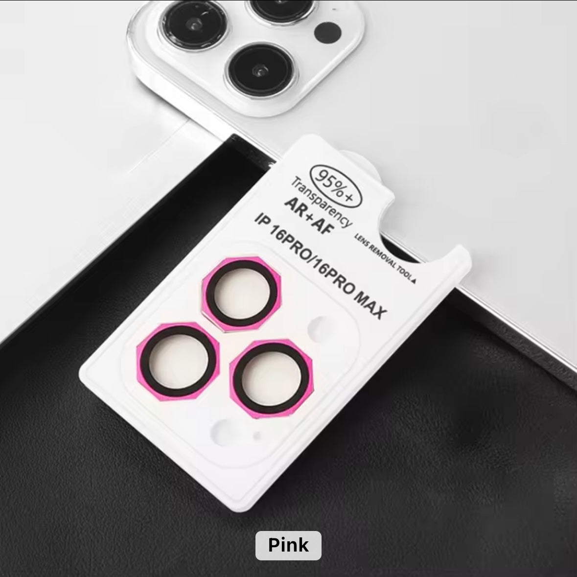 Octagonal Camera Rings for iPhone