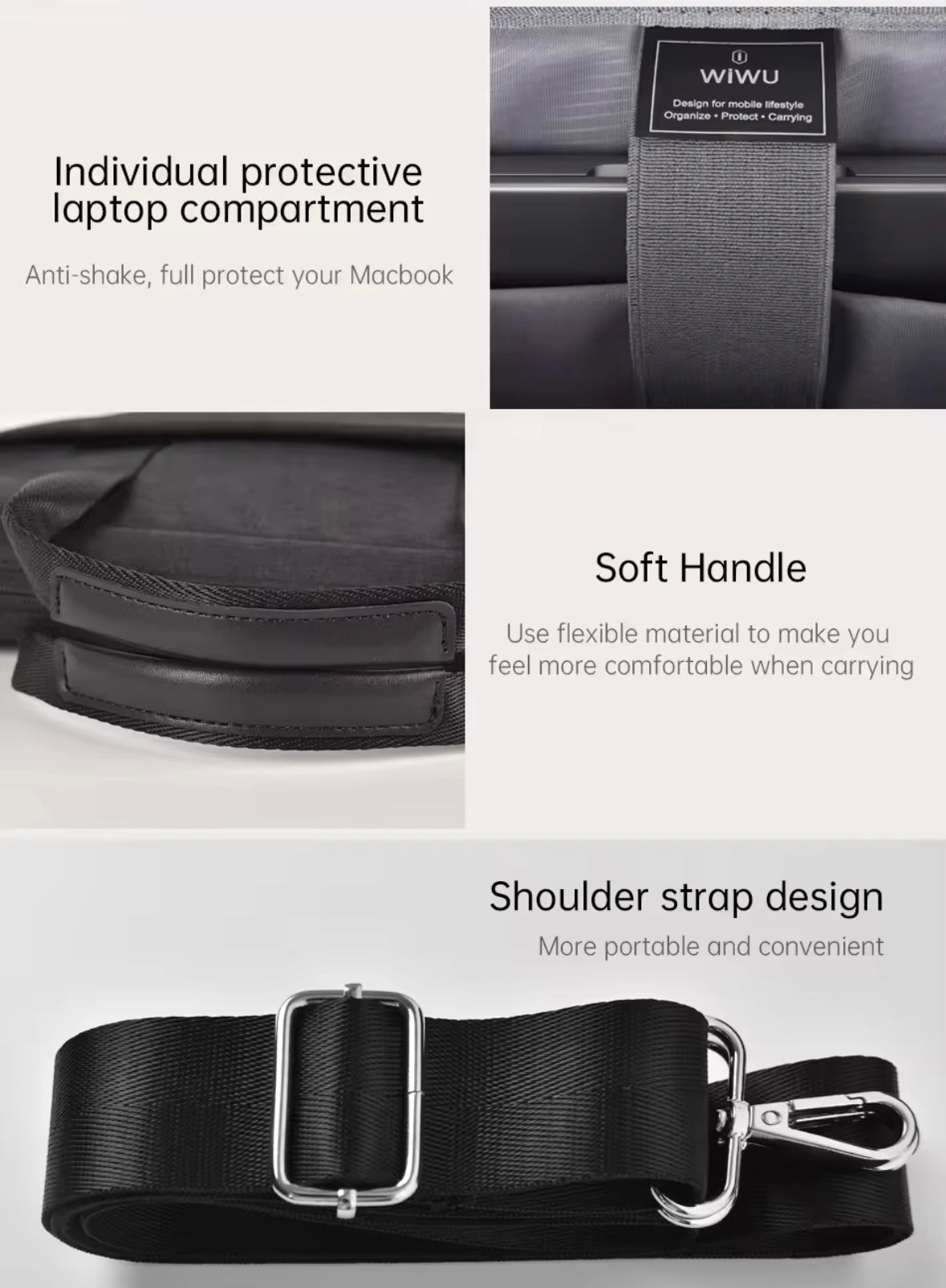MonoBlack Laptop Bag