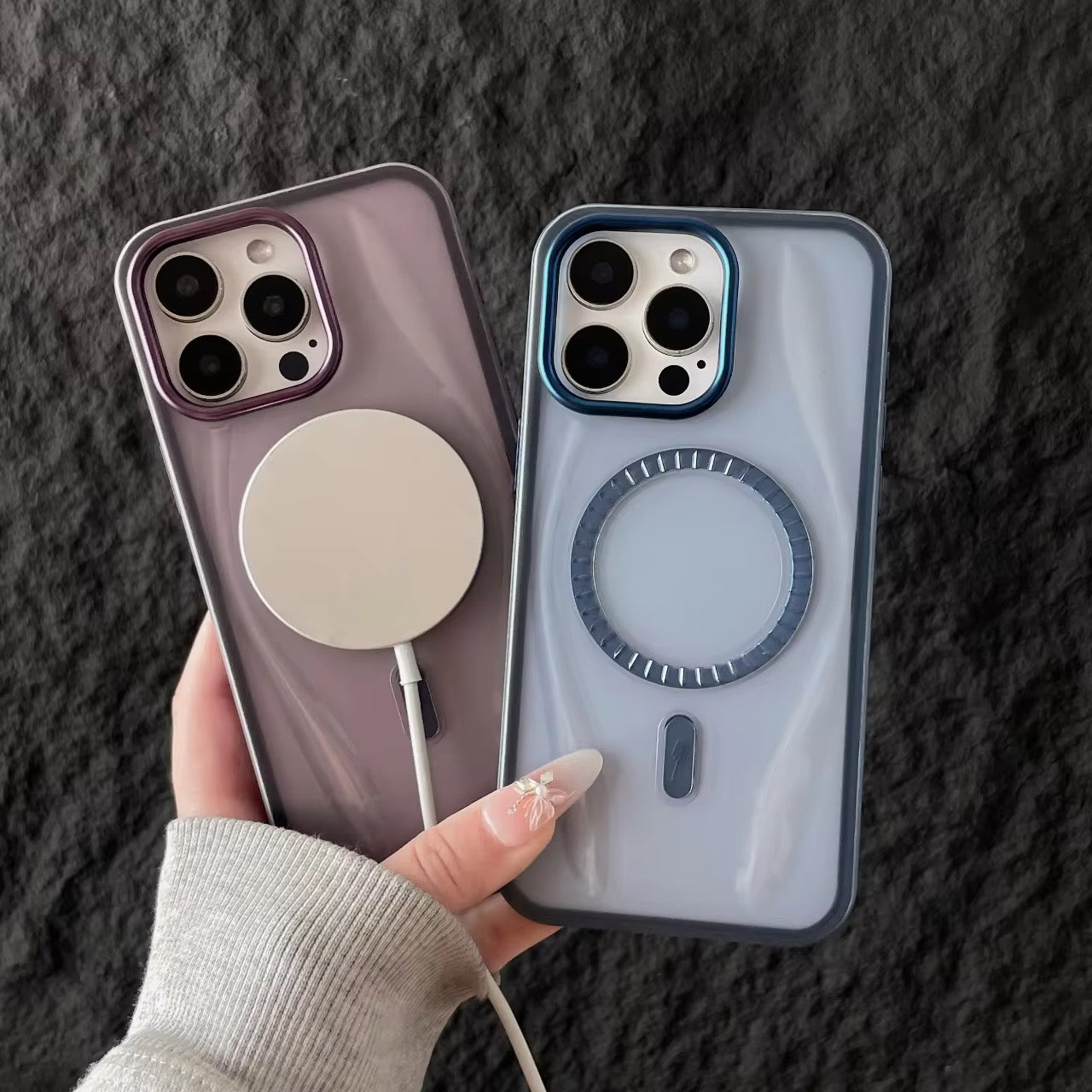 2 in 1 Snap-On MagSafe iPhone Case