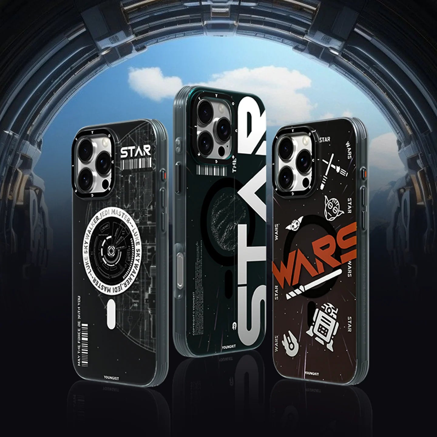 Premium MagSafe Hard Printed iPhone Case