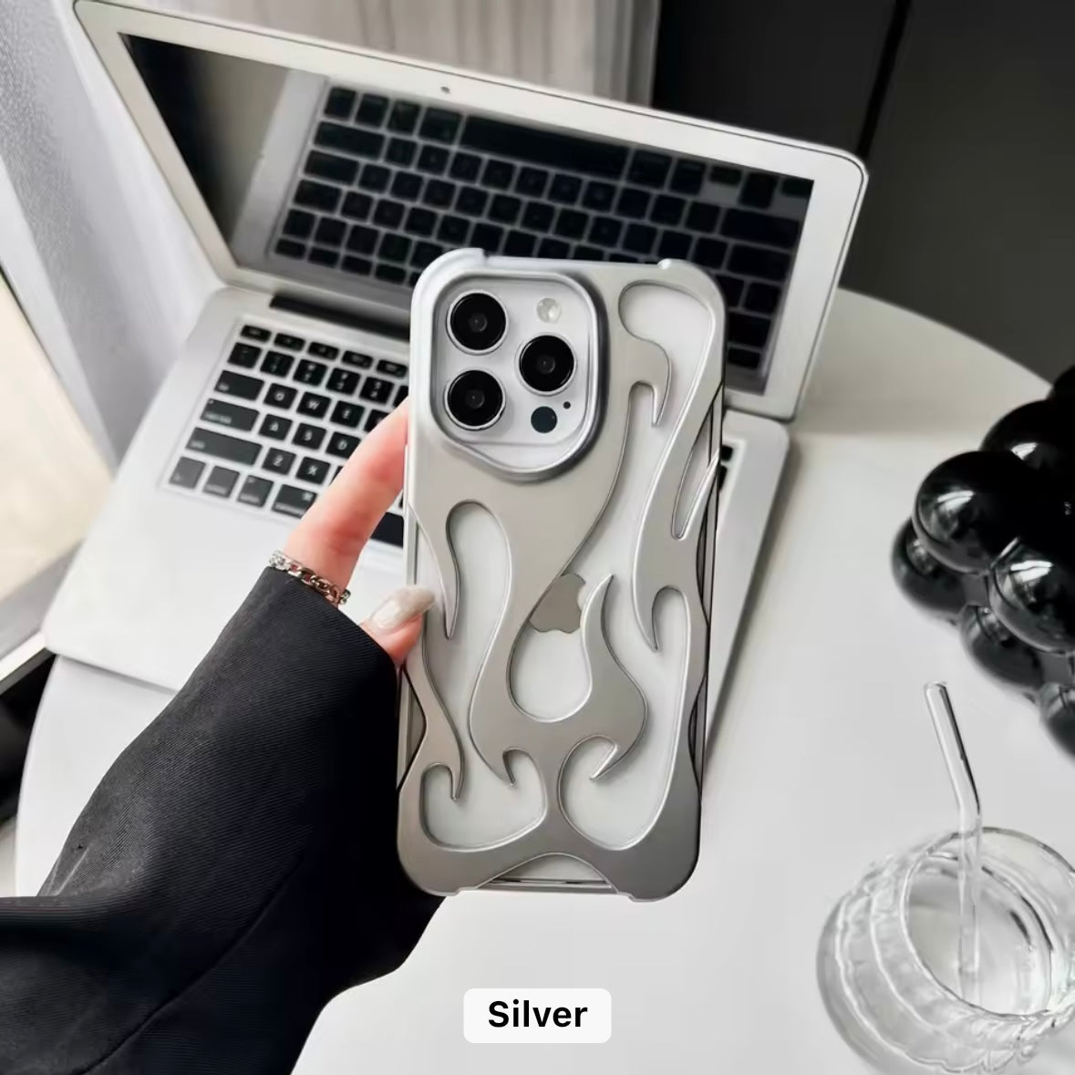 Fancy Designer Soft Silicone Case for iPhone
