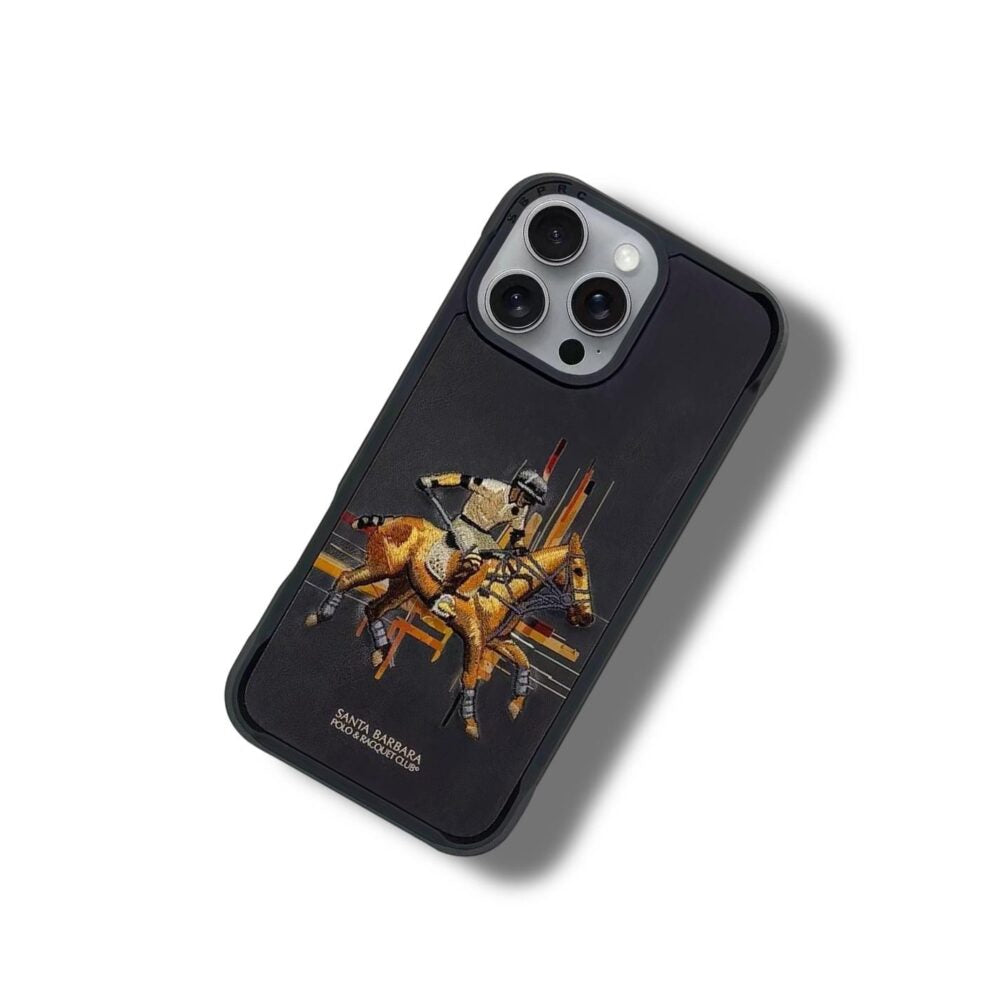 Premium Embroidered iPhone Case