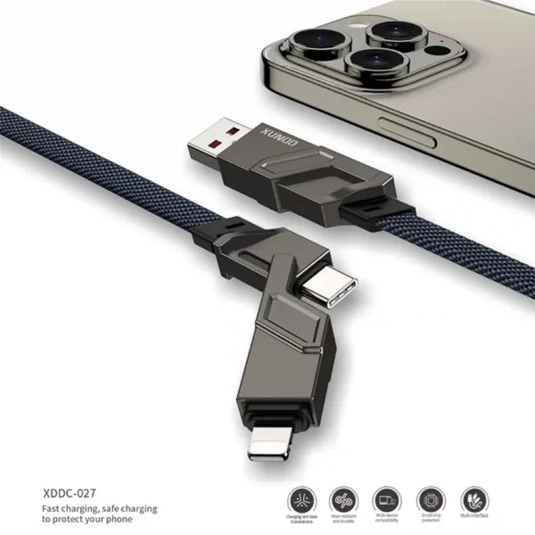 FusionLink 4-in-1 Fast Charging Cable