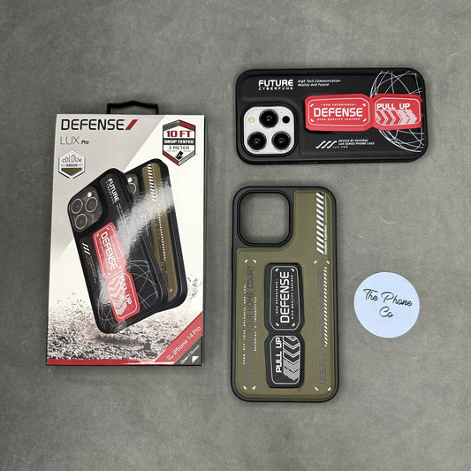 Defense Premium Leather Case for iPhone 14 Pro and 14 Pro Max