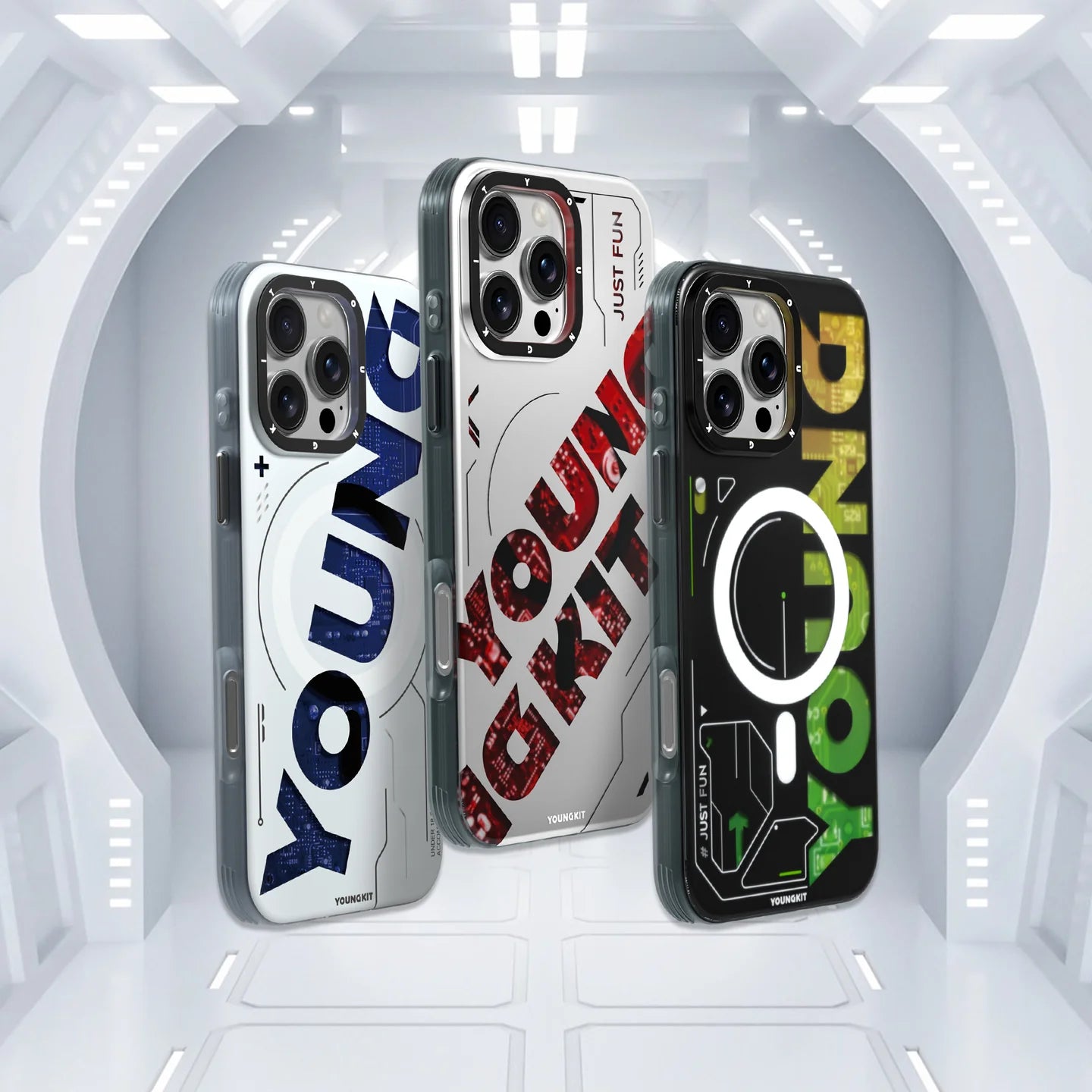 Premium MagSafe Hard Printed iPhone Case