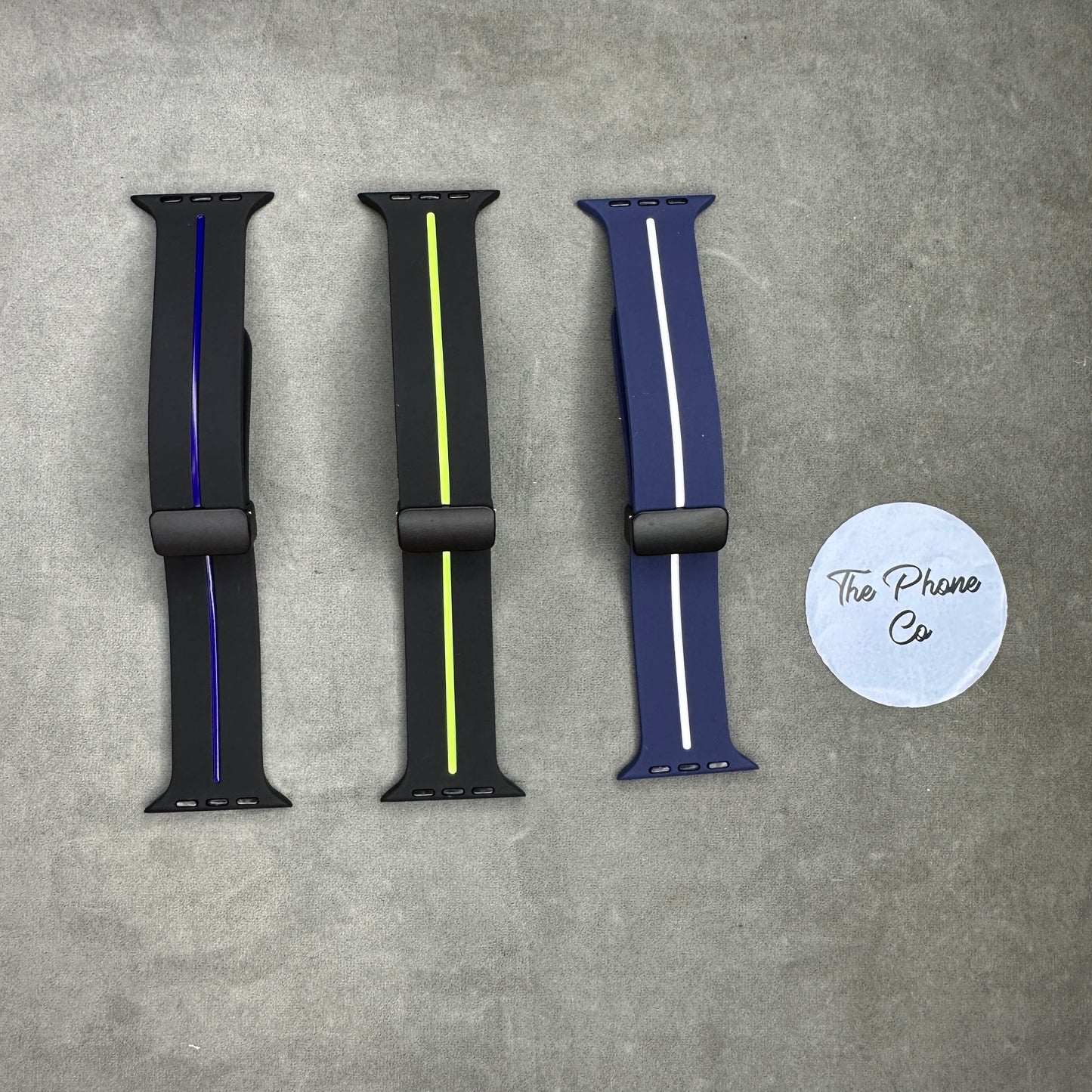 Silicone Magnetic Apple Watch Strap