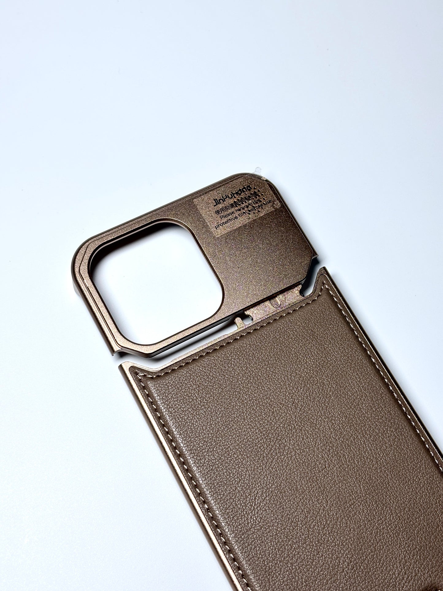 Aroma Perfume Leather & Metal iPhone Case