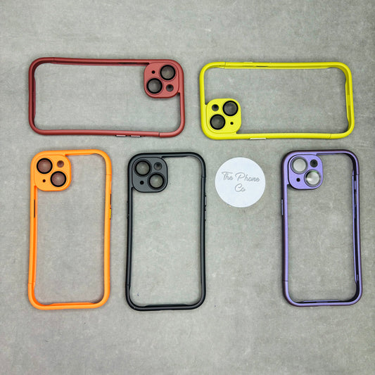 Solid Bumper Case with Camera Protection for iPhone