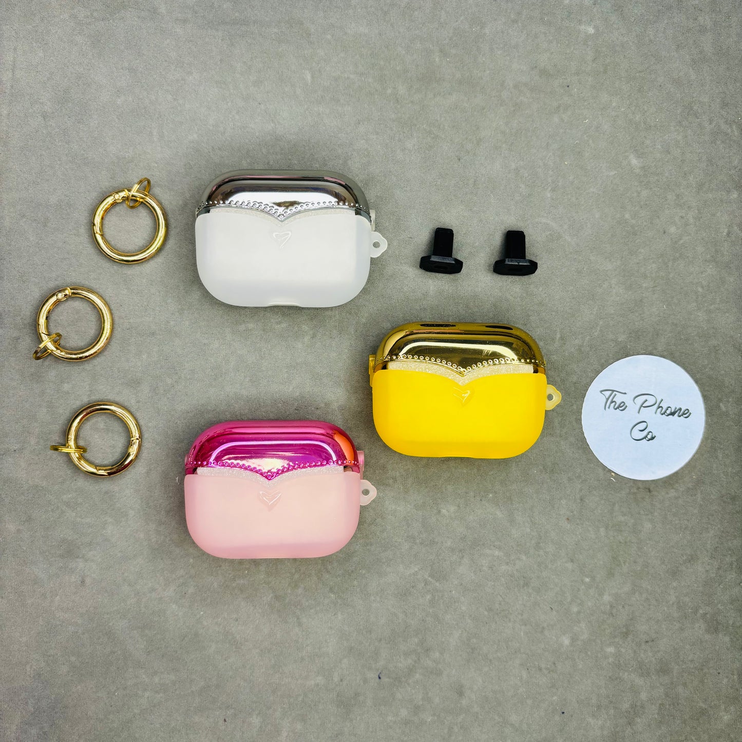 Fancy Duo-Color Case for AirPods Pro & Pro 2nd Gen