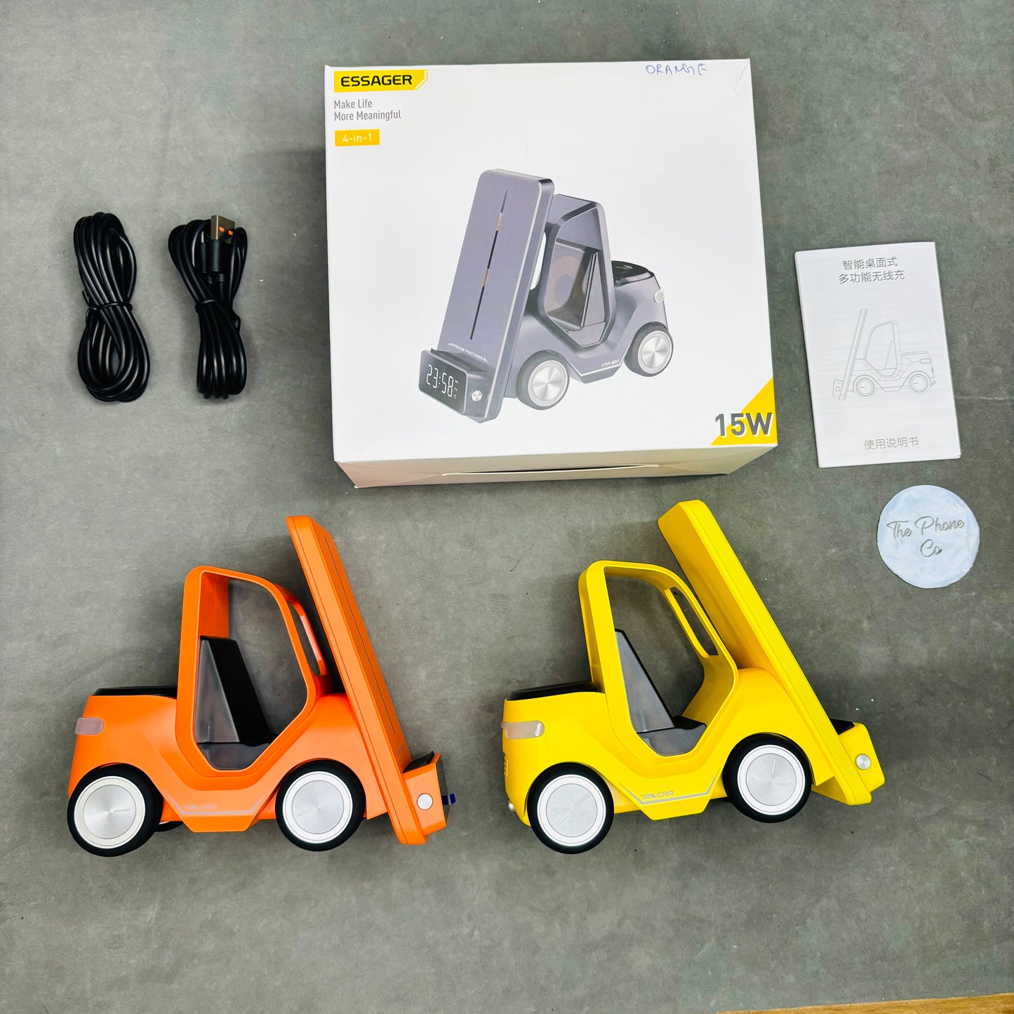 5 in 1 Wireless Car Charging Station