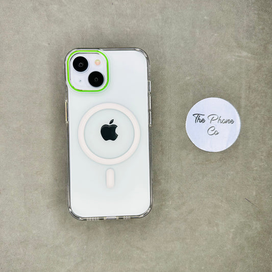 Transparent MagSafe Gorilla Case for iPhone 15 Series
