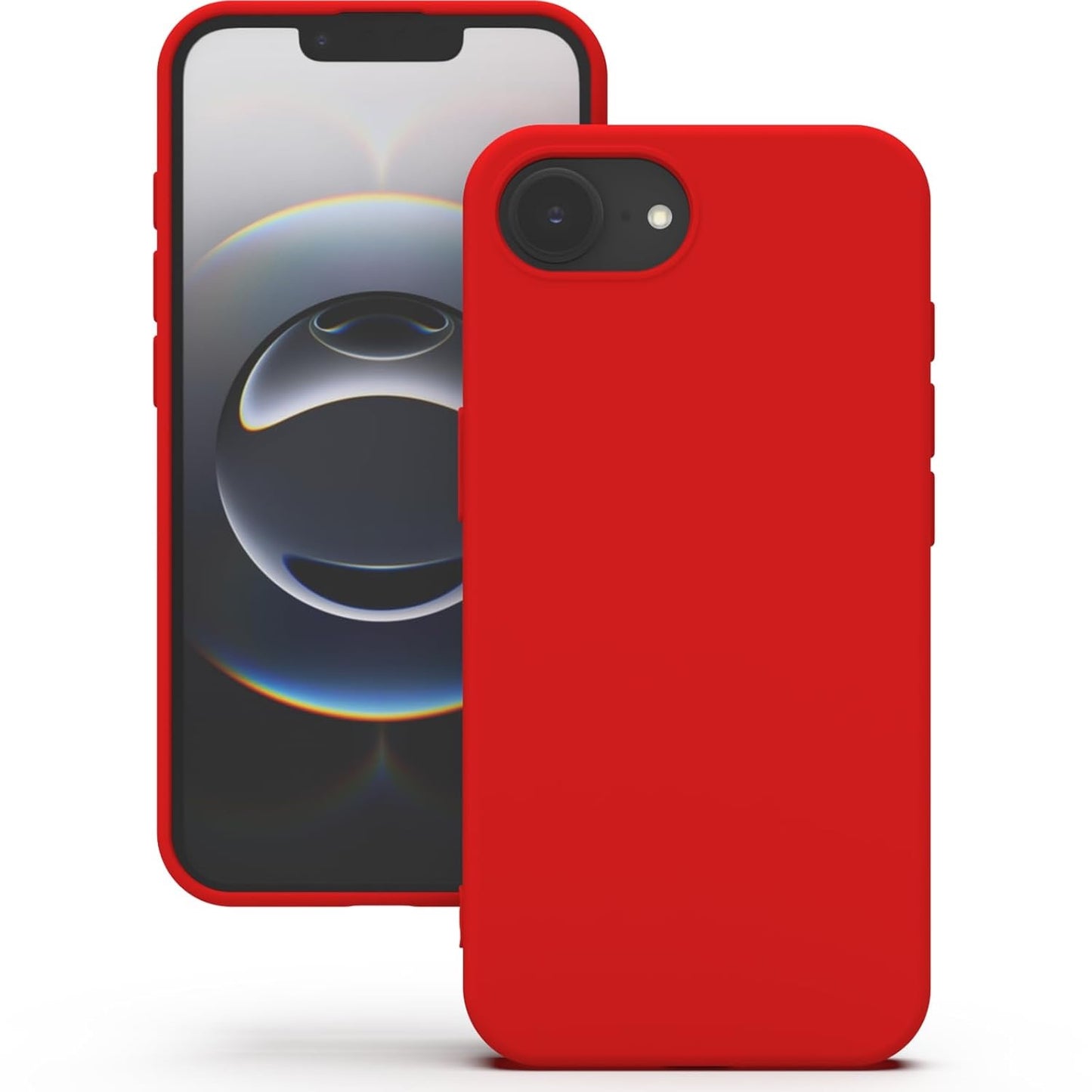 RedShield Solid Silicone iPhone Case
