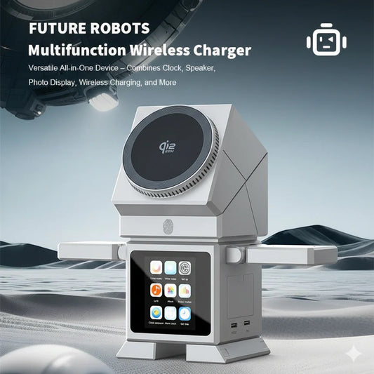 RoboCharge 3-in-1 Qi2 Wireless Charging Hub