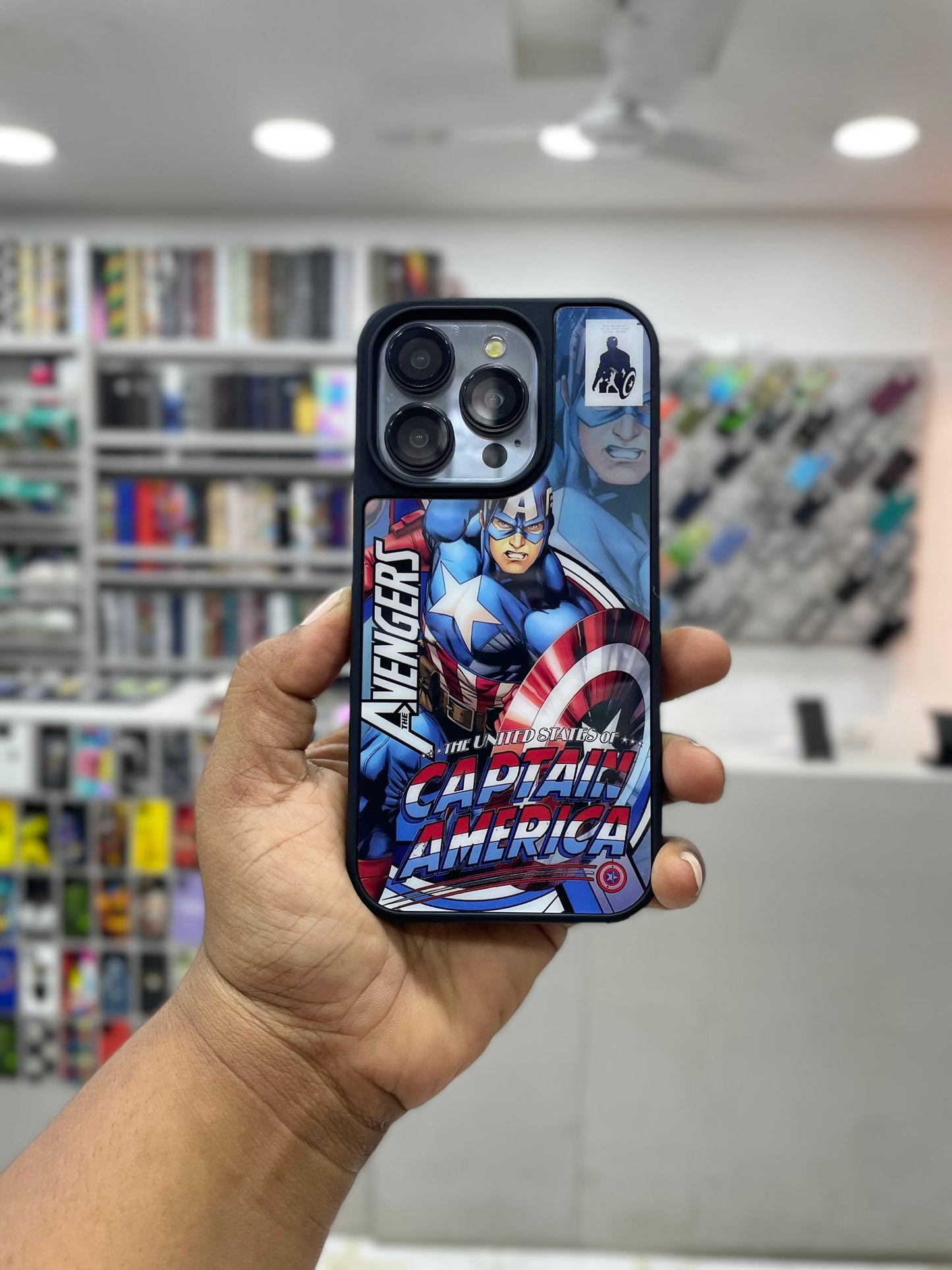 Super Heros Printed Hard Case for iPhone