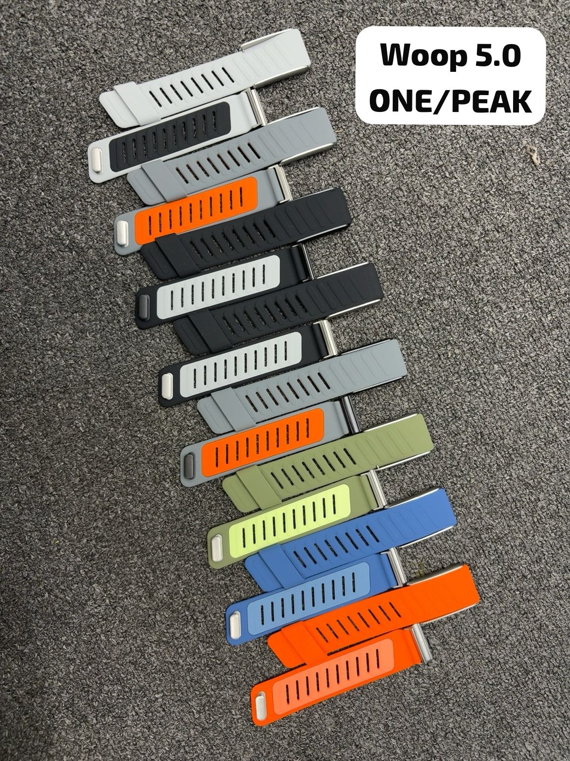 Whoop Dual Tone Silicone Strap